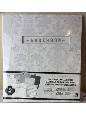 Wedding Organizational Binder Stickers Label Sheets Dividers Forms By K&Company